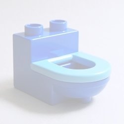 画像1: 6470235+6470232【Blue+Medium Azure】デュプロ トイレット 1個