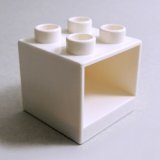 画像: 6258902【White】デュプロ 2x2x1.5キャビネット 1個