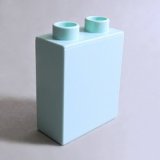 画像: 6294211【Light Aqua】デュプロ 1x2x2ブリック 1個