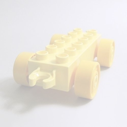 画像1: 6335206【Bright Light Yellow】デュプロ 2x6カーベース 1個