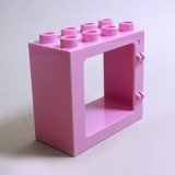 画像: 6343646【Bright Pink】デュプロ 2x4x3窓枠 1個