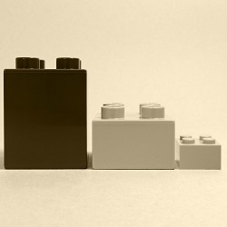 画像: 4143308【White】デュプロ 2x2x2ブリック 1個